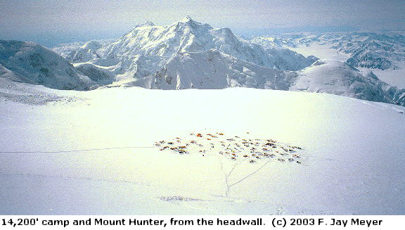14,200 Camp and Mount Hunter