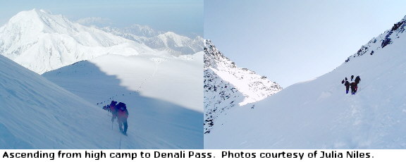 Ascending to Denali Pass