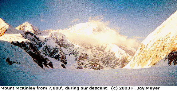 Mount McKinley from the Kahiltna Glacier