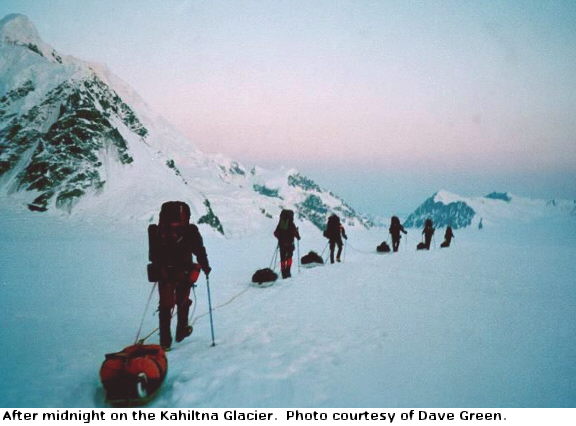 After Midnight on the Kahiltna Glacier 