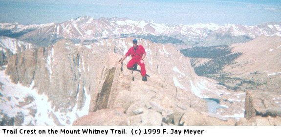 Trail Crest on the Mount Whitney Trail