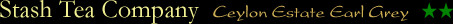Stash Tea Company - Exotica Ceylon Estate Earl Grey