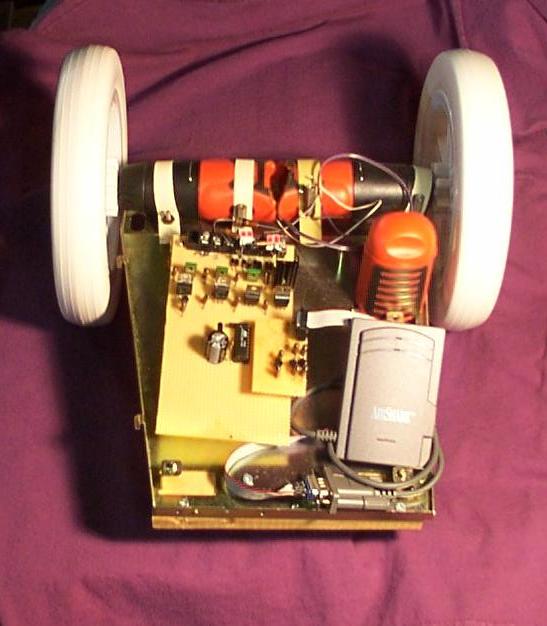 robot base with motors and control