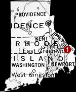 Map of RI